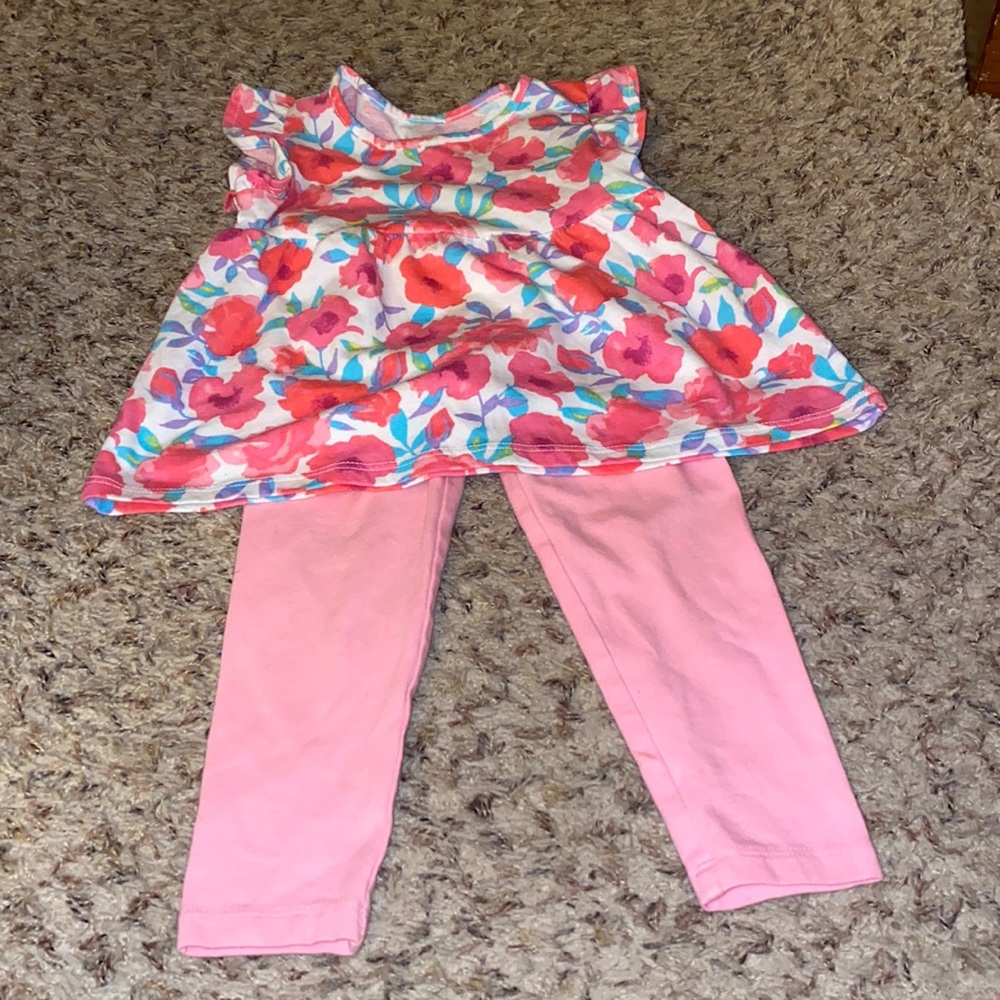 Top and legging set
